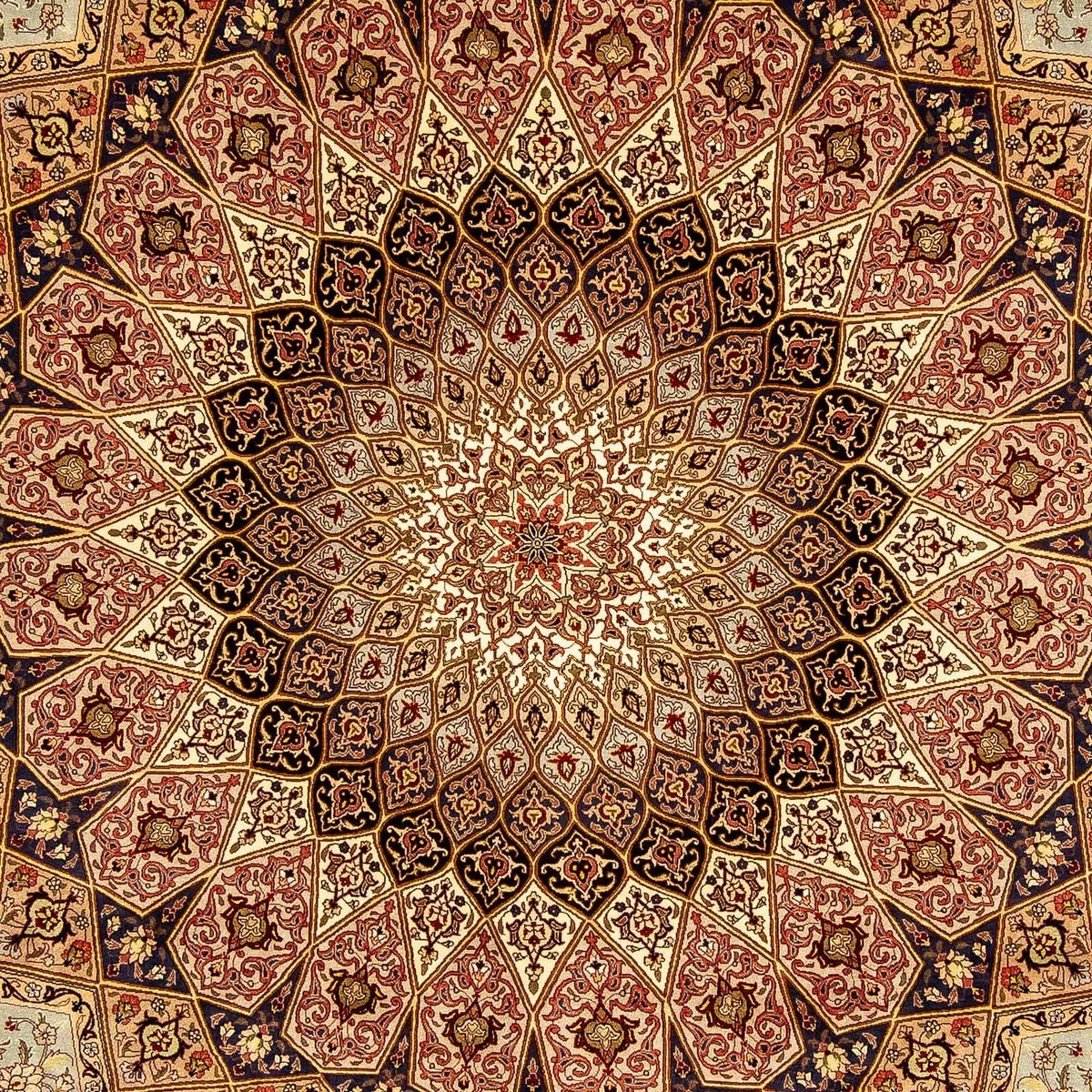 Tapis persan - Tabriz - Royal - 355 x 252 cm - multicolore