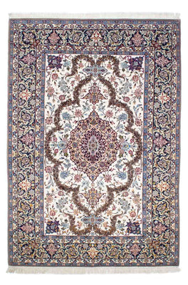 Tapis persan - Isfahan - Premium - 233 x 160 cm - beige