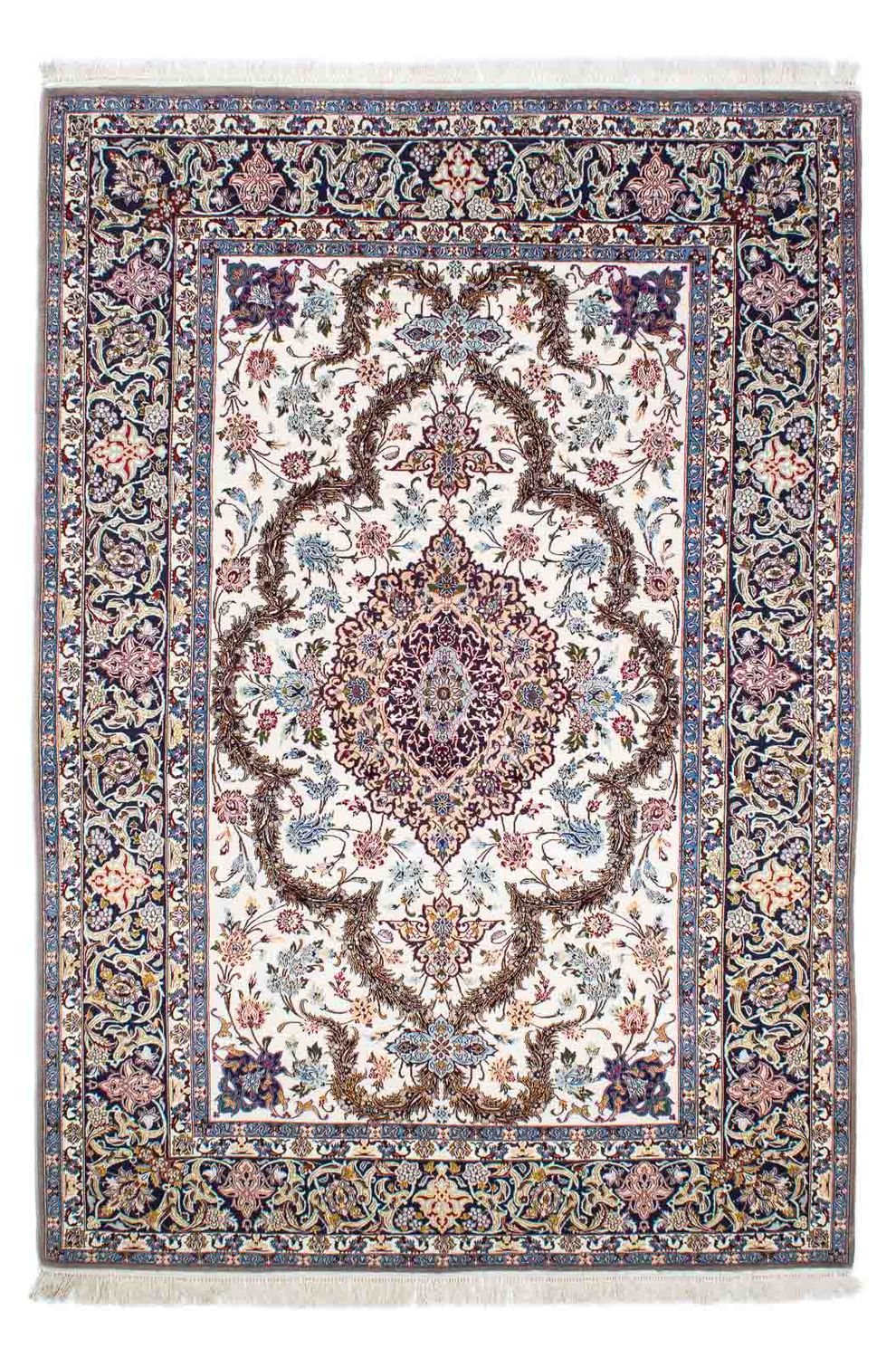 Tapis persan - Isfahan - Premium - 233 x 160 cm - beige
