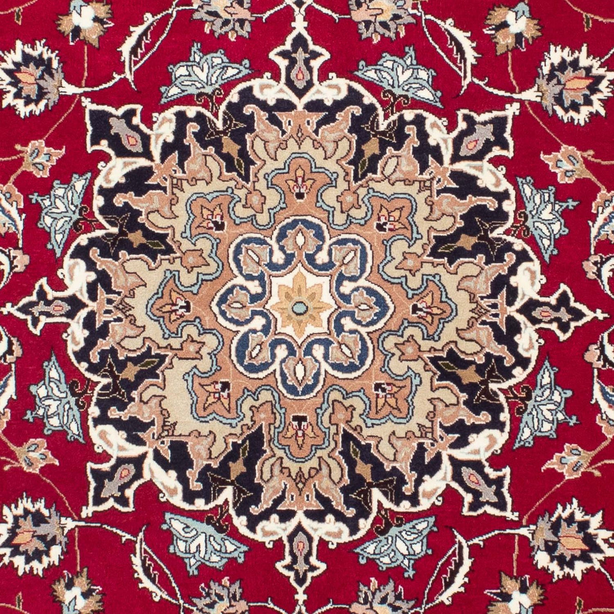 Tapis persan - Tabriz - Royal - 207 x 154 cm - rouge