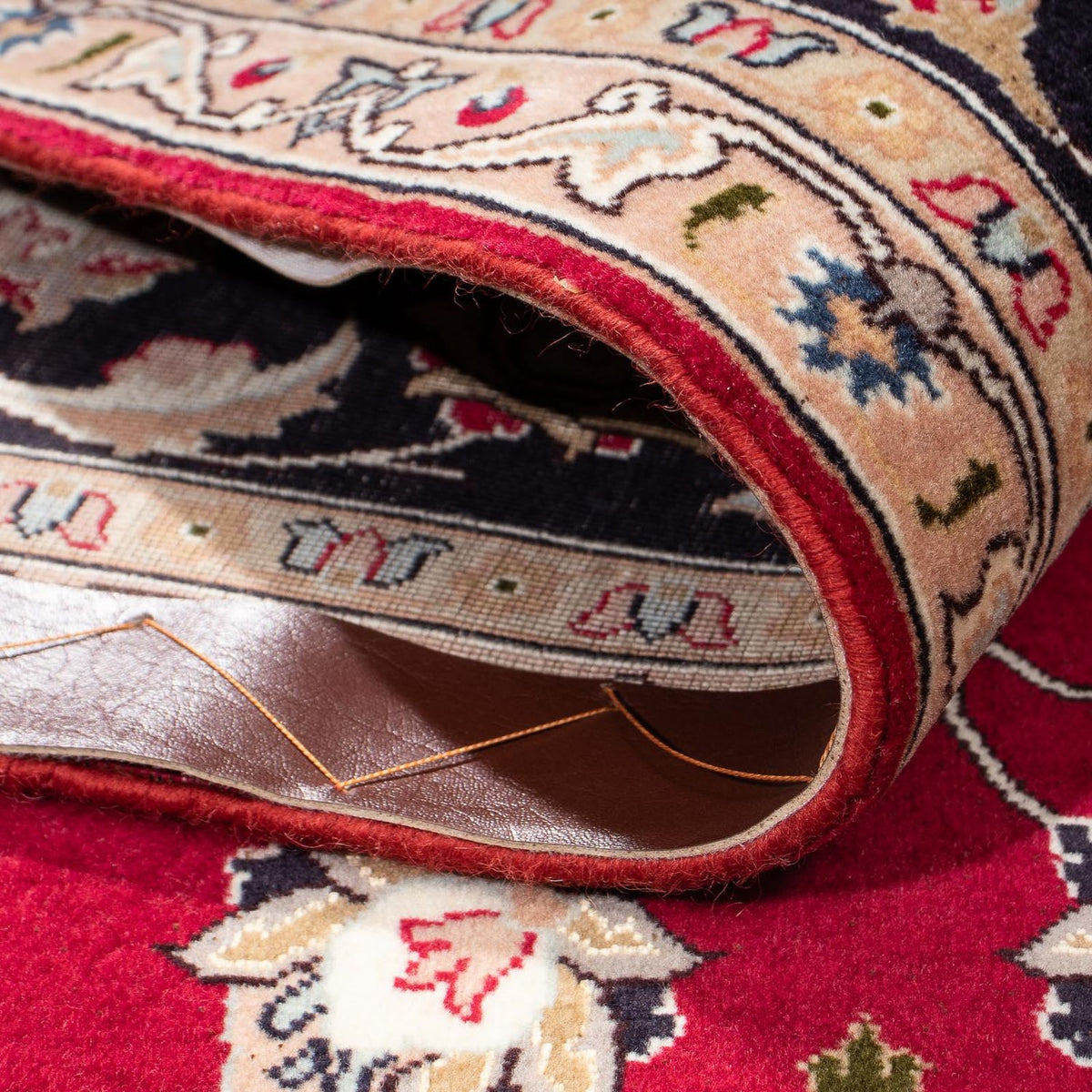 Tapis persan - Tabriz - Royal - 207 x 154 cm - rouge