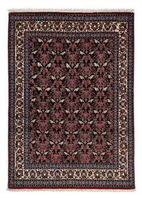 Tapis persan - Ghom - 186 x 141 cm - bleu foncé