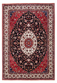 Tapis persan - Bidjar - 248 x 173 cm - bleu foncé