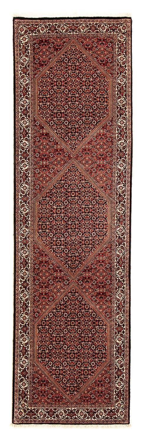 Tapis de couloir Tapis persan - Bidjar - 310 x 83 cm - multicolore