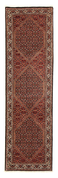 Tapis de couloir Tapis persan - Bidjar - 310 x 83 cm - multicolore