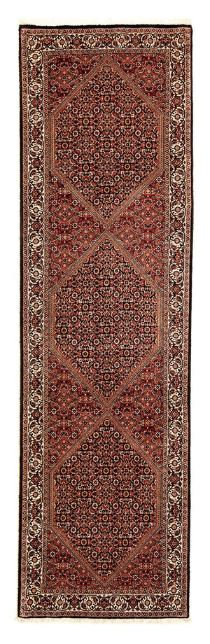 Tapis de couloir Tapis persan - Bidjar - 310 x 83 cm - multicolore