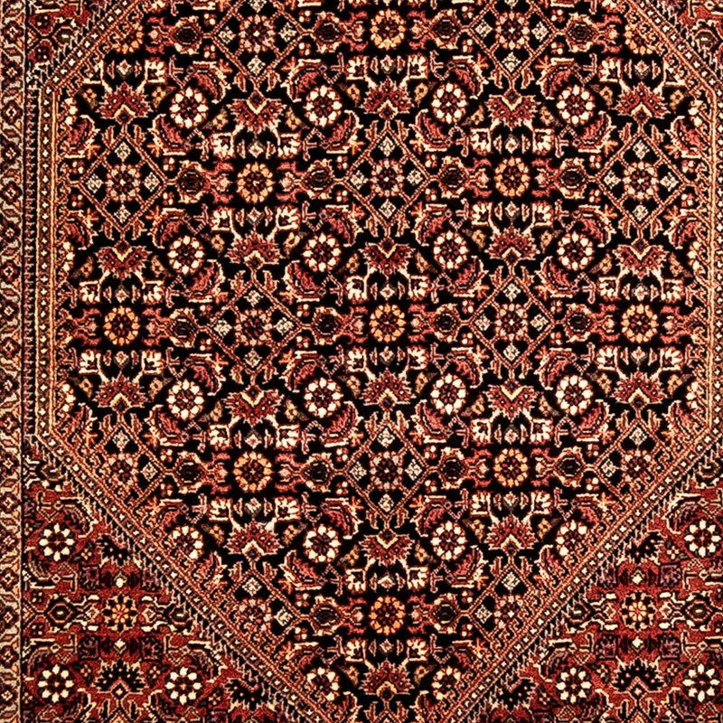 Tapis de couloir Tapis persan - Bidjar - 310 x 83 cm - multicolore