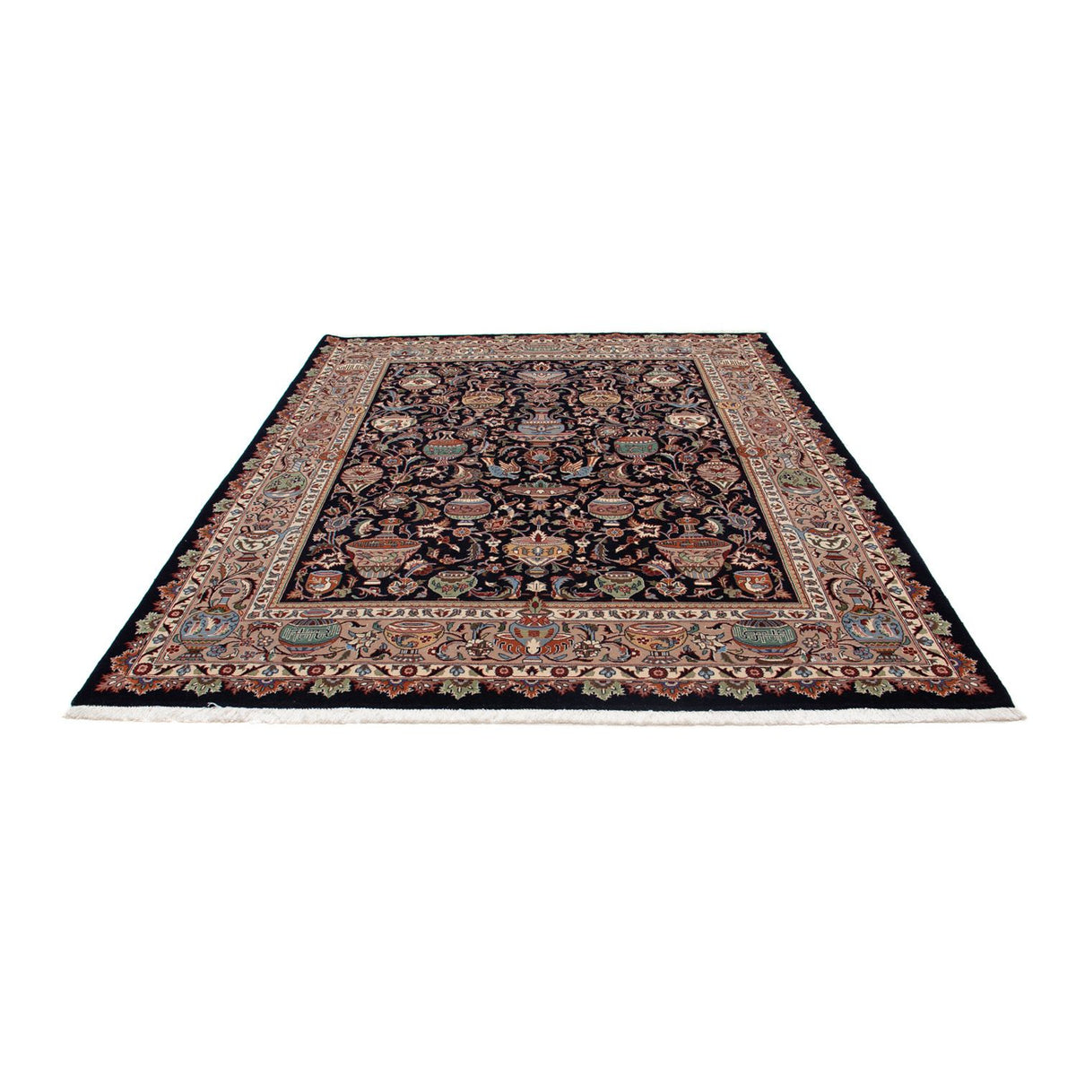 Tapis persan - Classique - 245 x 200 cm - noir