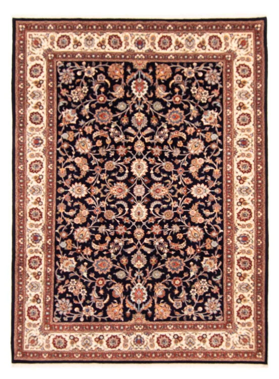 Tapis persan - Classique - 342 x 248 cm - bleu foncé