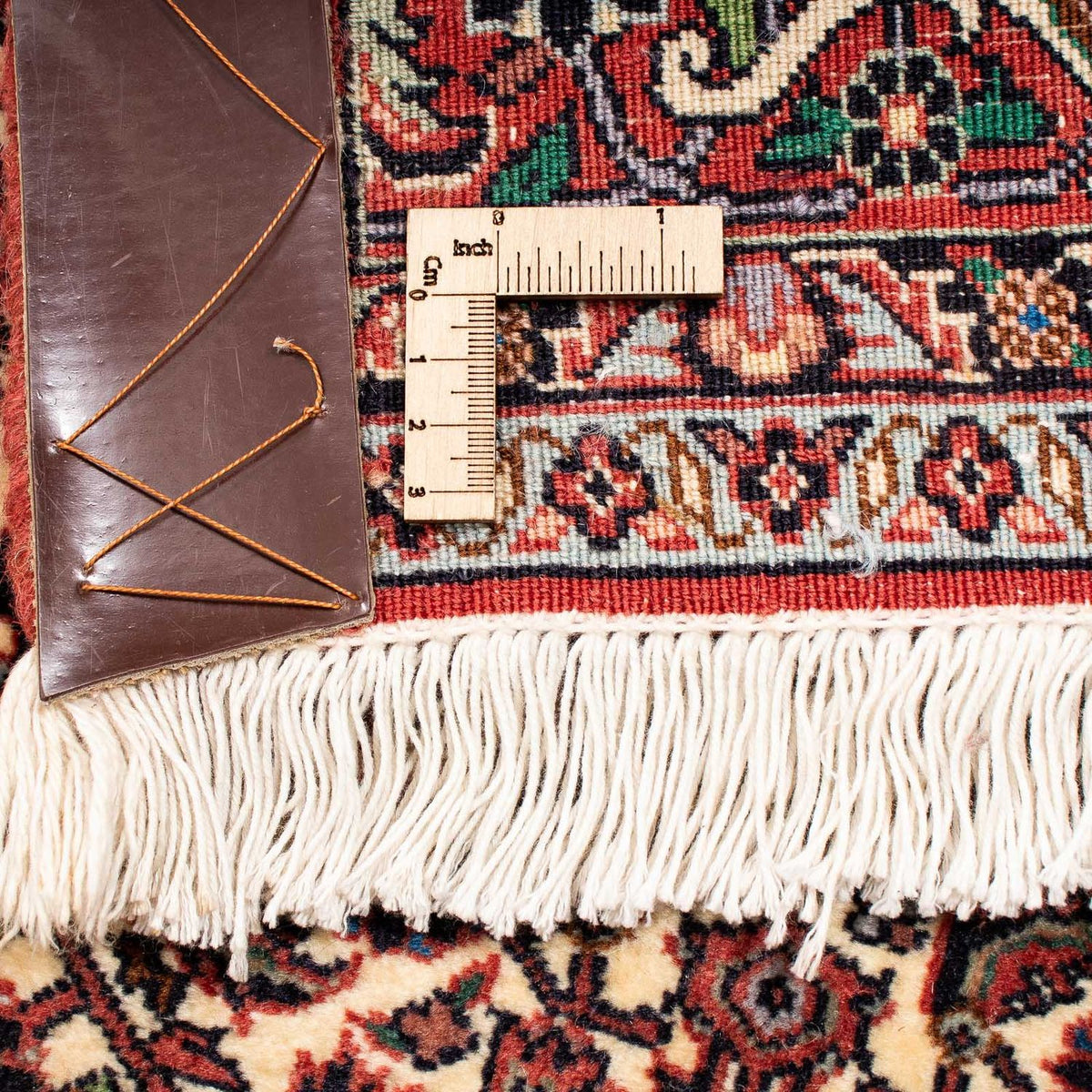 Tapis persan - Bidjar - 240 x 173 cm - rouge foncé