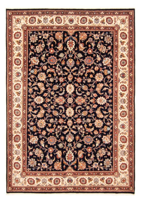 Tapis persan - Classique - 343 x 247 cm - bleu foncé