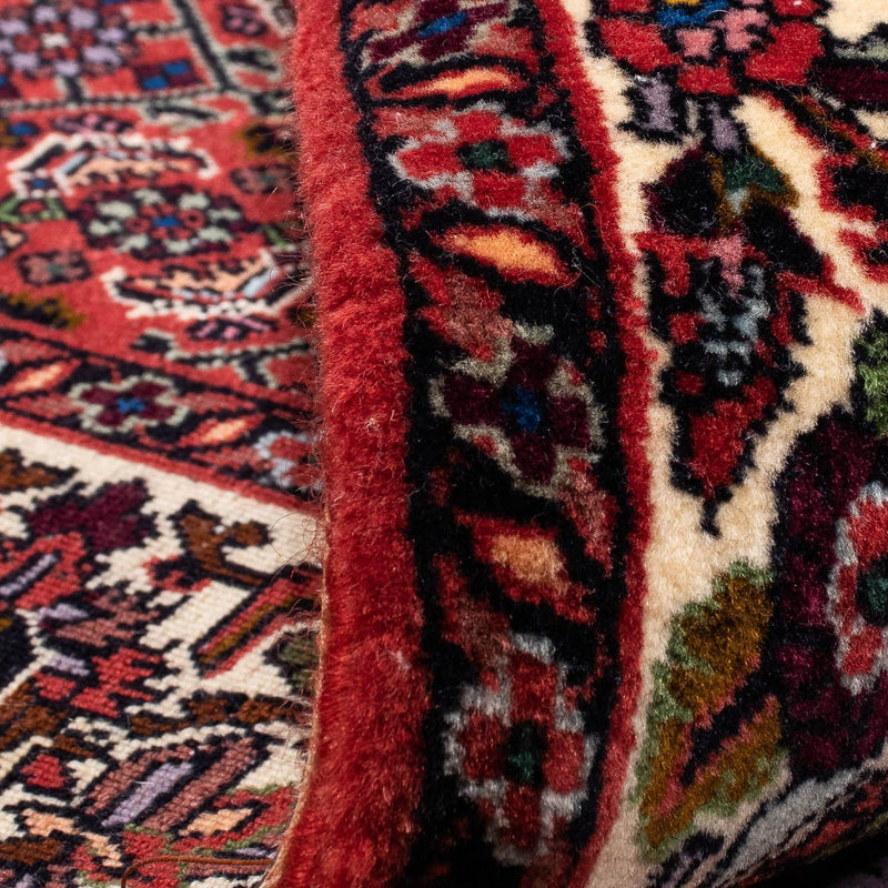 Tapis persan - Bidjar - 241 x 172 cm - rouge foncé