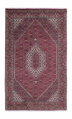Tapis persan - Bidjar - 228 x 132 cm - rouge clair