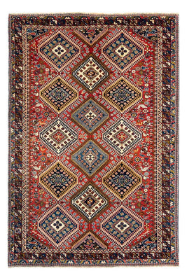 Tapis persan - Nomadic - 307 x 203 cm - rouge