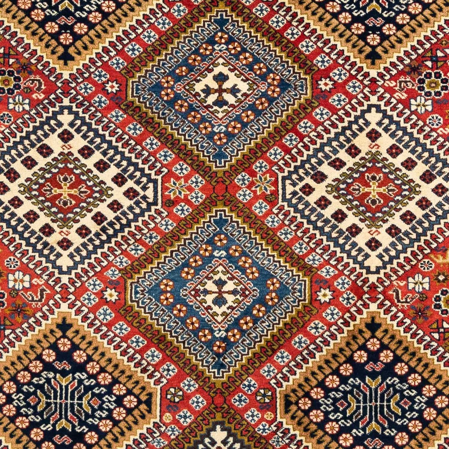 Tapis persan - Nomadic - 307 x 203 cm - rouge