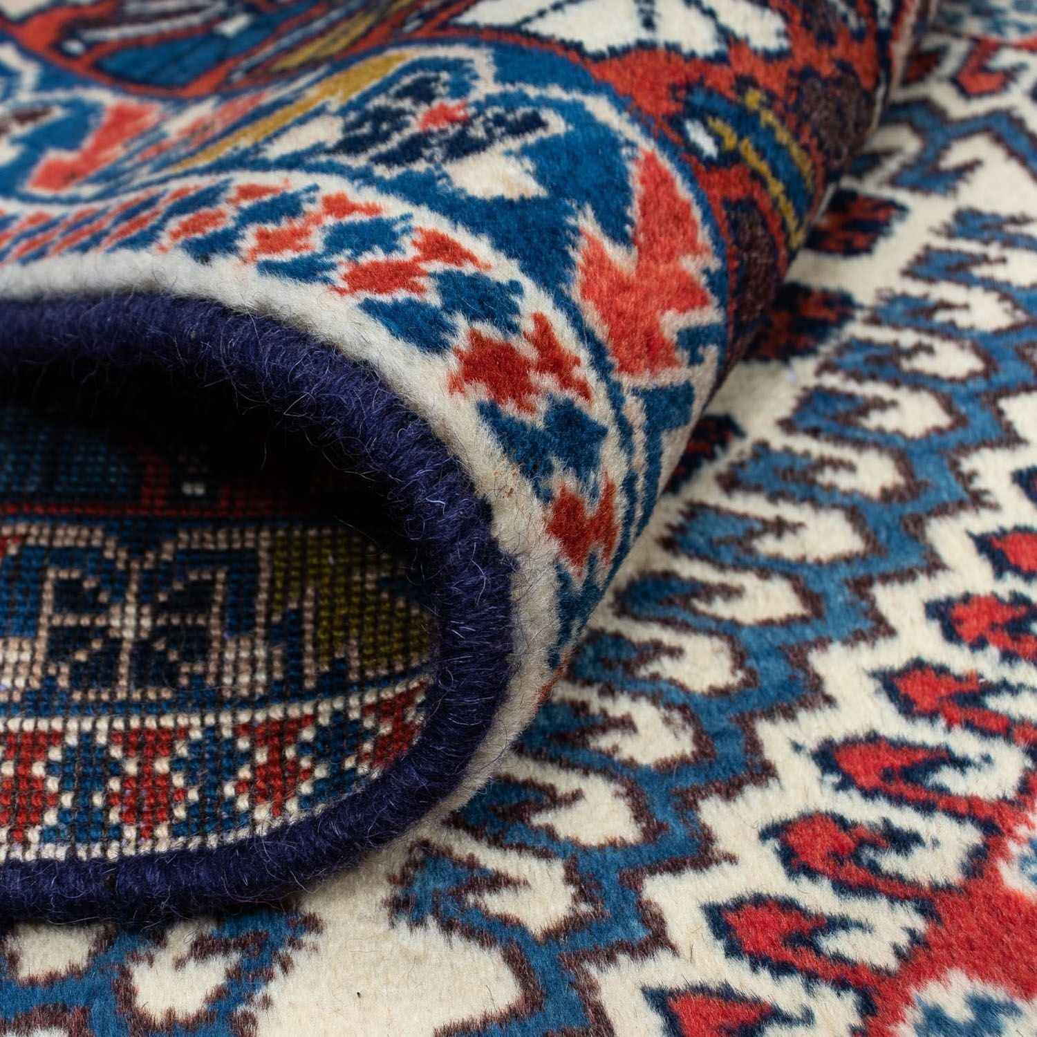 Tapis persan - Nomadic - 307 x 203 cm - rouge