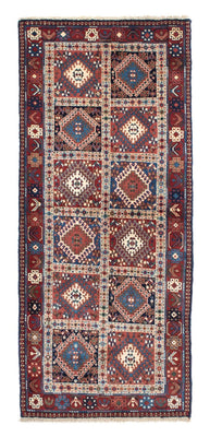 Tapis de couloir Tapis persan - Nomadic - 197 x 84 cm - rouge foncé
