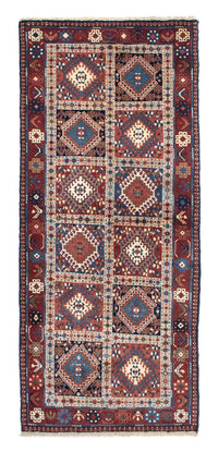 Tapis de couloir Tapis persan - Nomadic - 197 x 84 cm - rouge foncé
