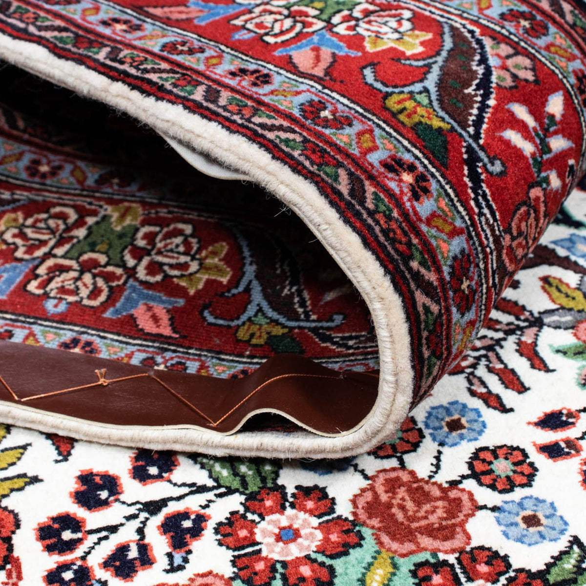 Tapis persan - Bidjar - 210 x 131 cm - beige