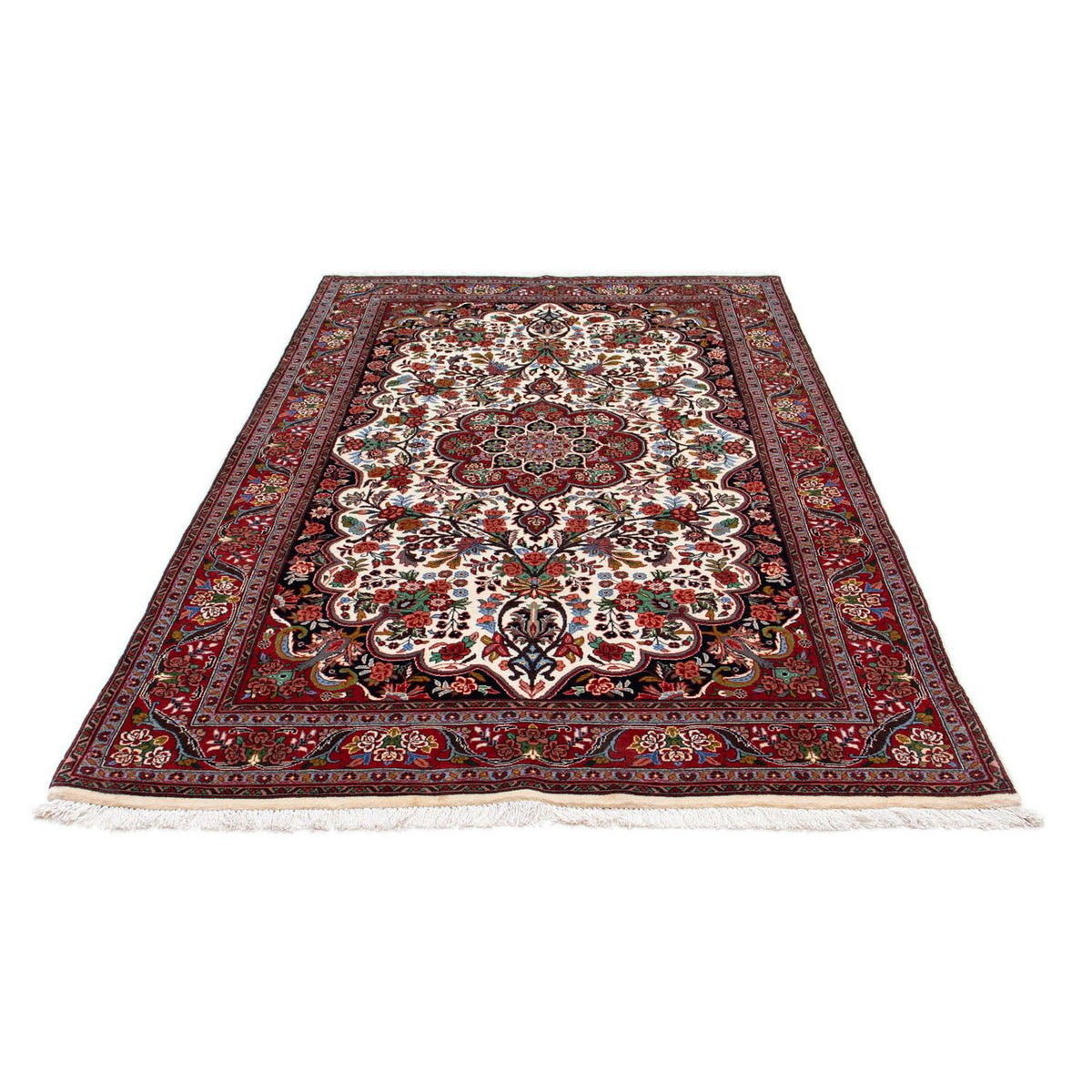Tapis persan - Bidjar - 210 x 131 cm - beige