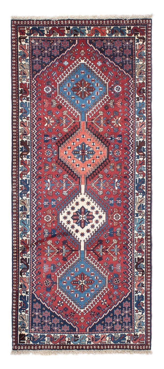 Tapis de couloir Tapis persan - Nomadic - 189 x 82 cm - rouge clair