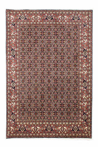 Tapis persan - Bidjar - 248 x 173 cm - bleu foncé