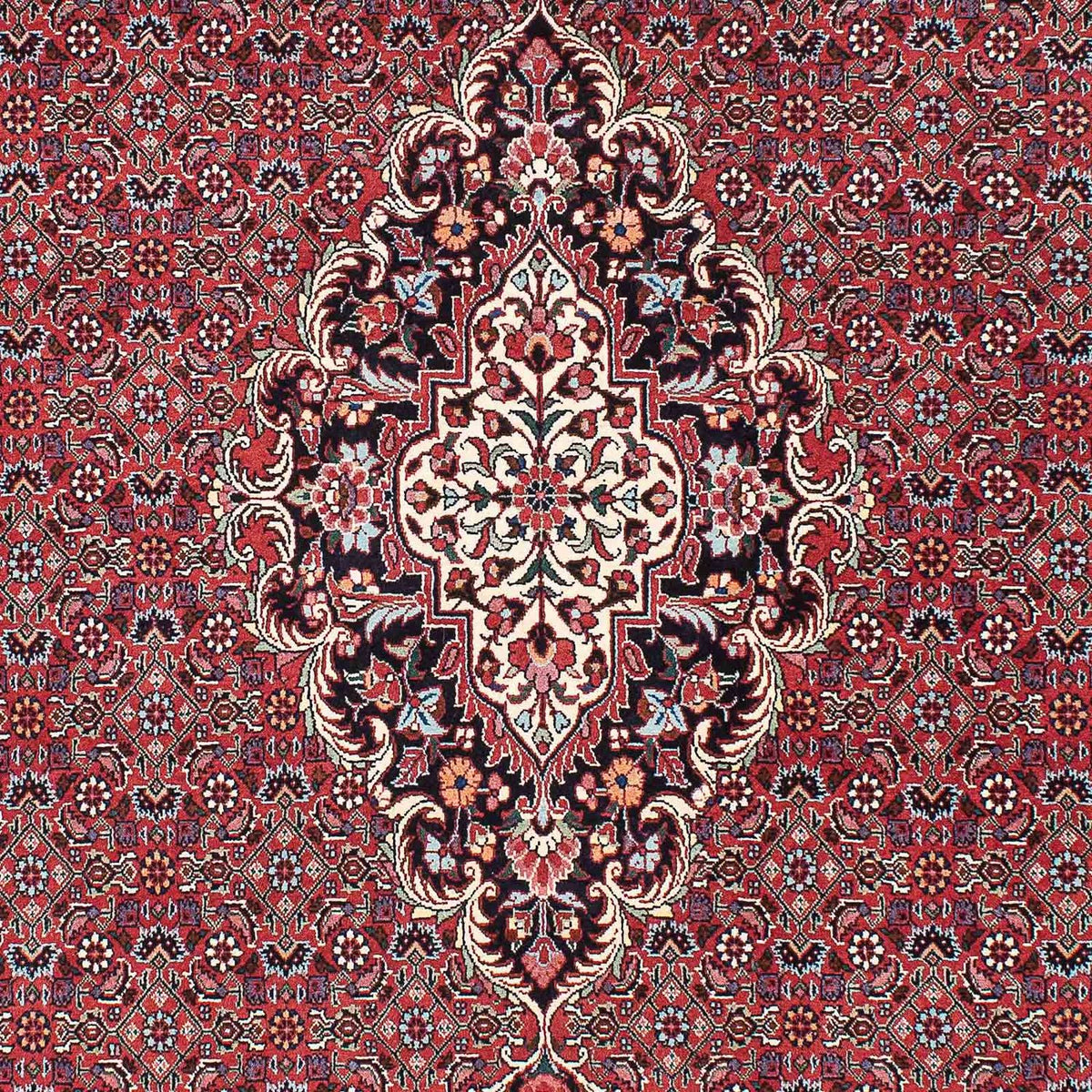 Tapis persan - Bidjar - 220 x 153 cm - rouge