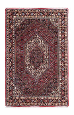 Tapis persan - Bidjar - 207 x 132 cm - rouge