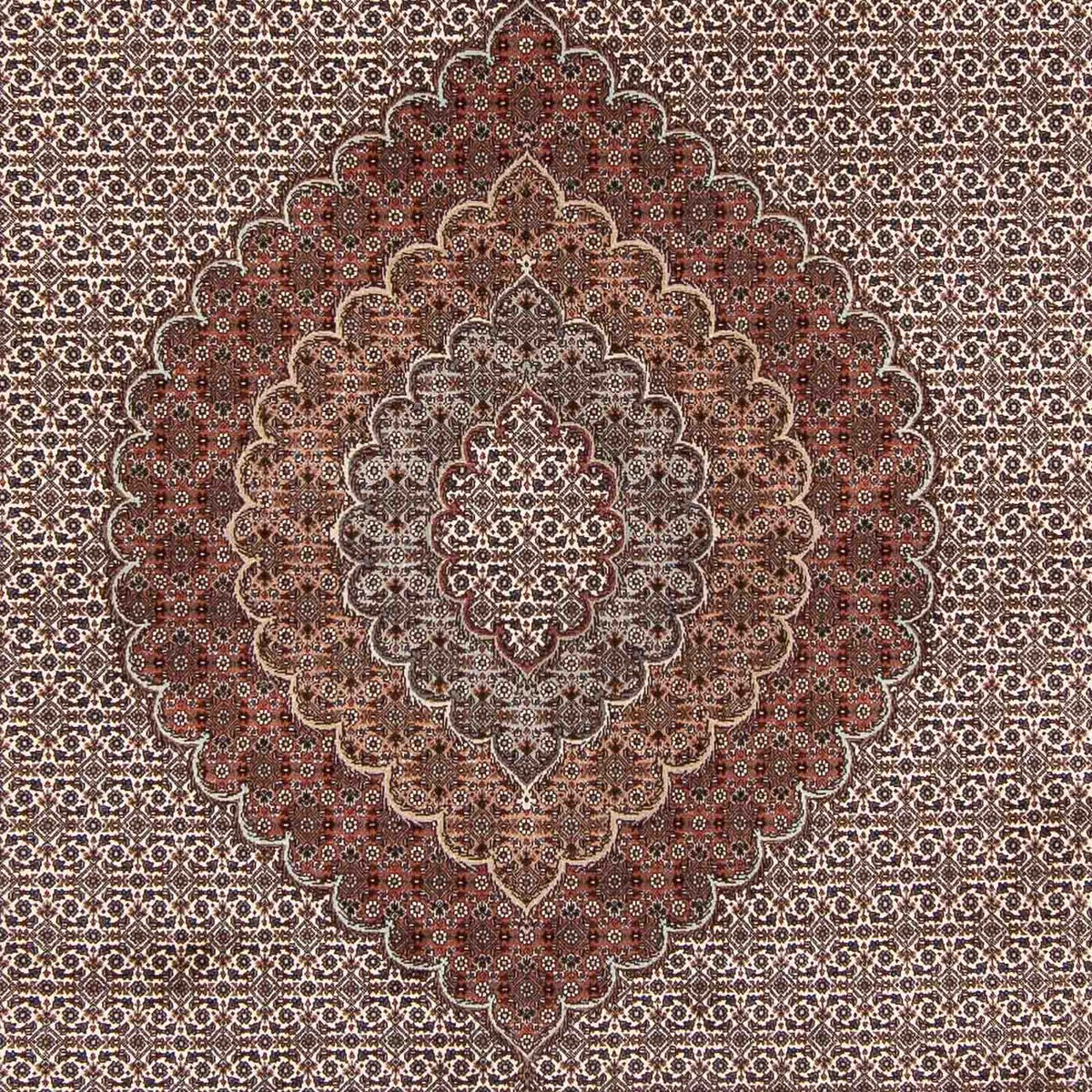 Tapis persan - Tabriz - Royal - 348 x 253 cm - marron clair