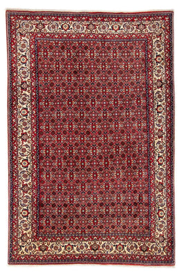 Tapis persan - Bidjar - 251 x 175 cm - rouge