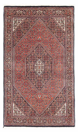 Tapis de couloir Tapis persan - Bidjar - 178 x 107 cm - rouge