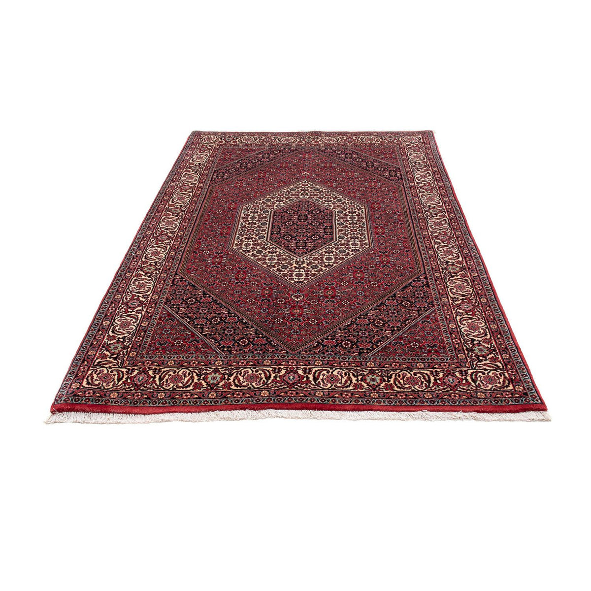 Tapis persan - Bidjar - 215 x 133 cm - rouge