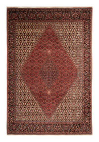 Tapis persan - Bidjar - 343 x 250 cm - rouge foncé