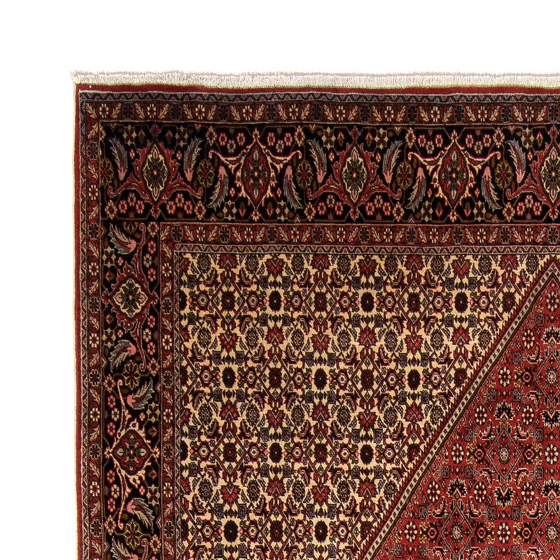 Tapis persan - Bidjar - 343 x 250 cm - rouge foncé
