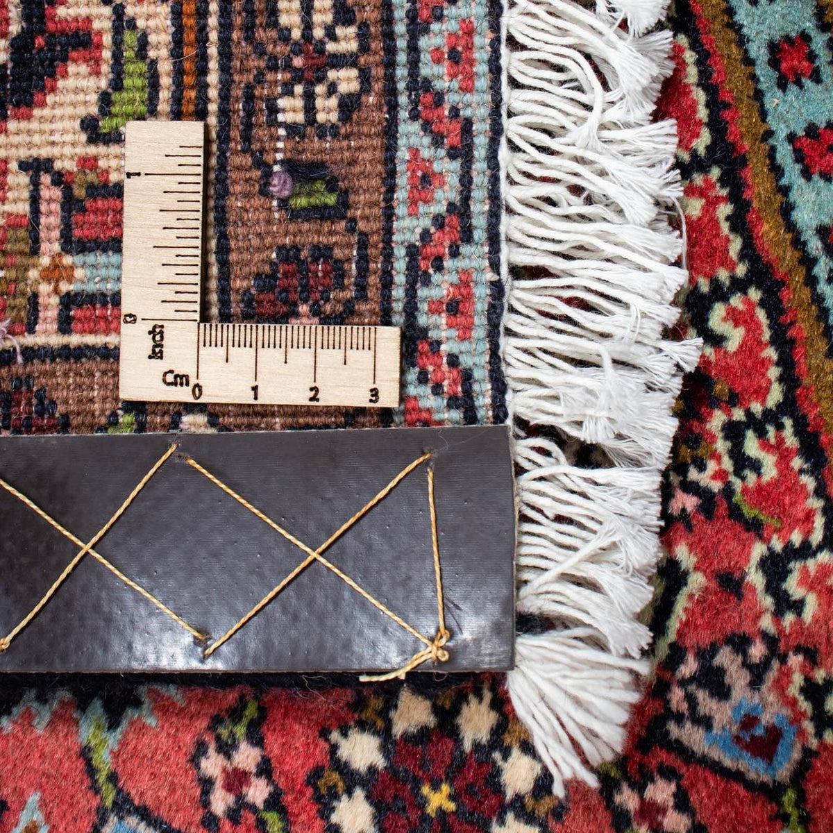 Tapis persan - Bidjar - 242 x 135 cm - rouge