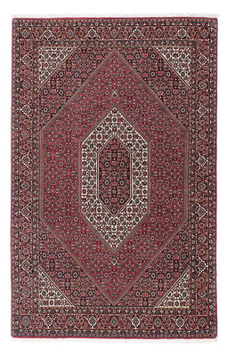 Tapis persan - Bidjar - 212 x 138 cm - rouge