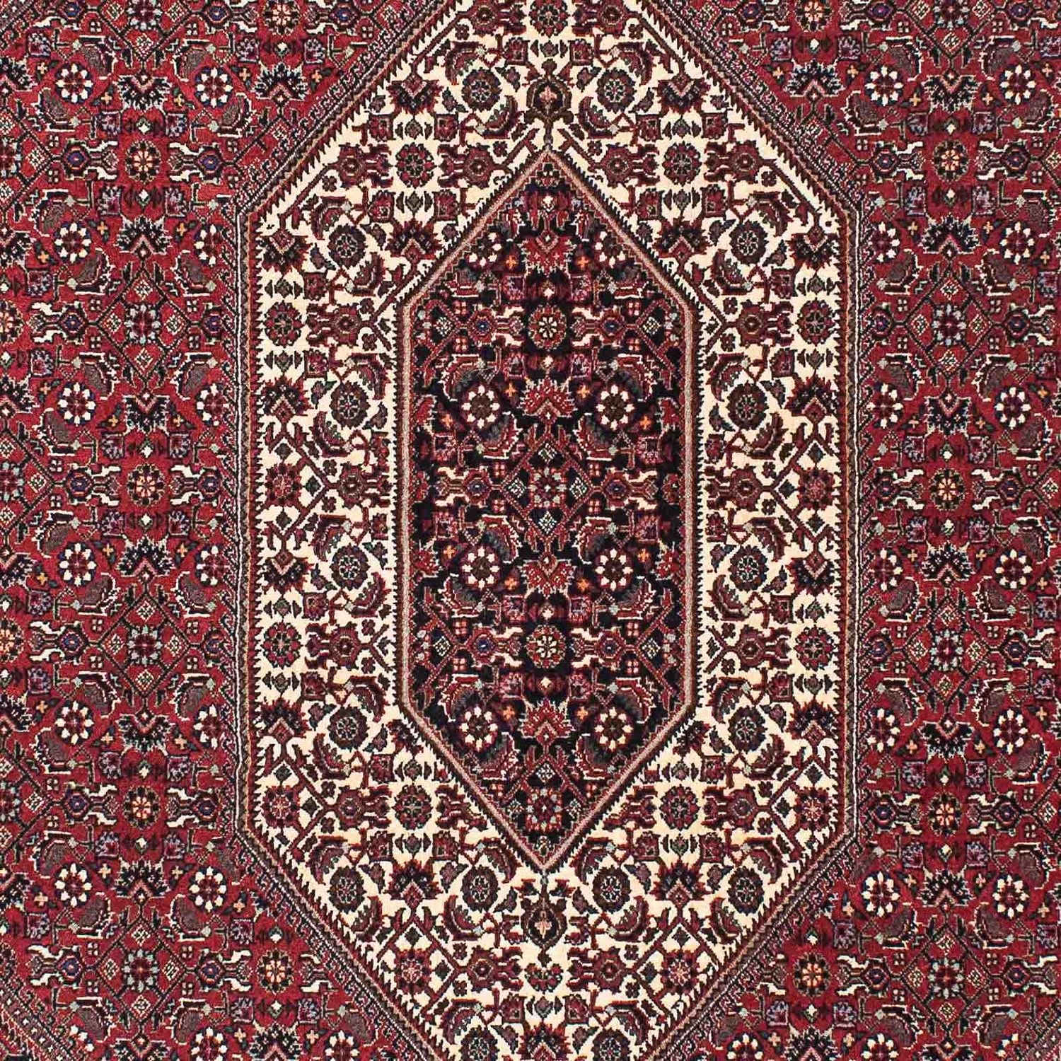 Tapis persan - Bidjar - 212 x 138 cm - rouge