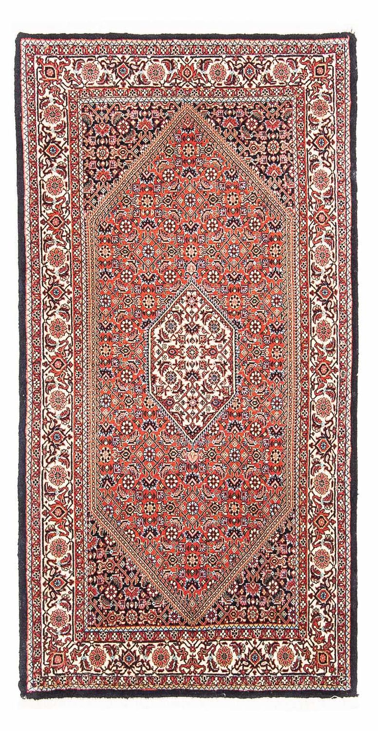 Tapis persan - Bidjar - 150 x 84 cm - rouge
