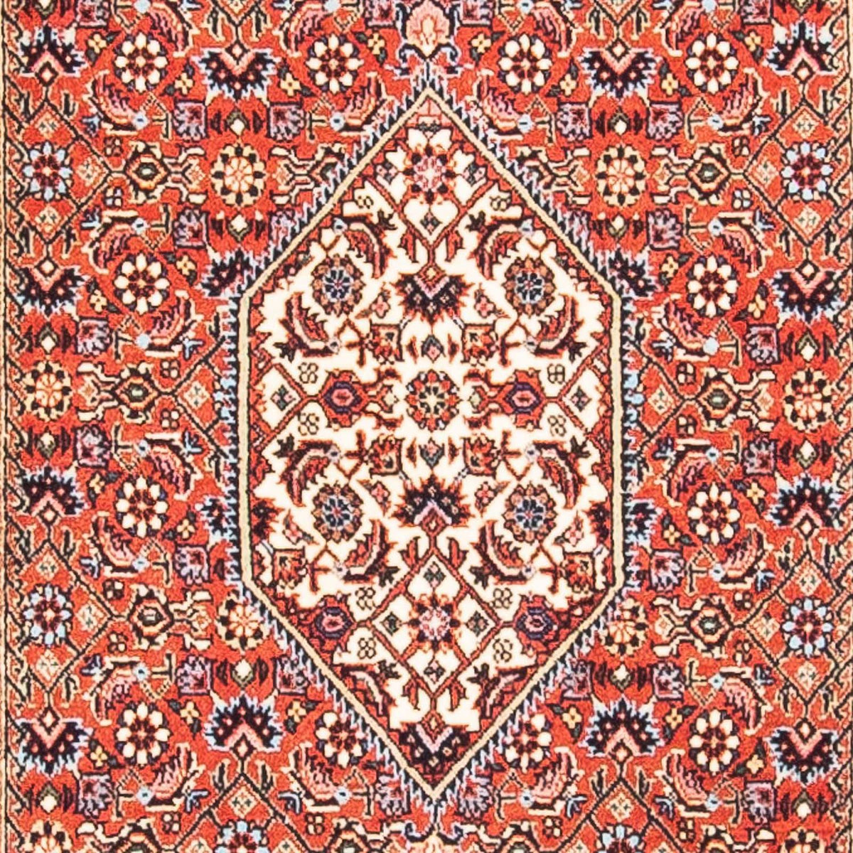 Tapis persan - Bidjar - 150 x 84 cm - rouge