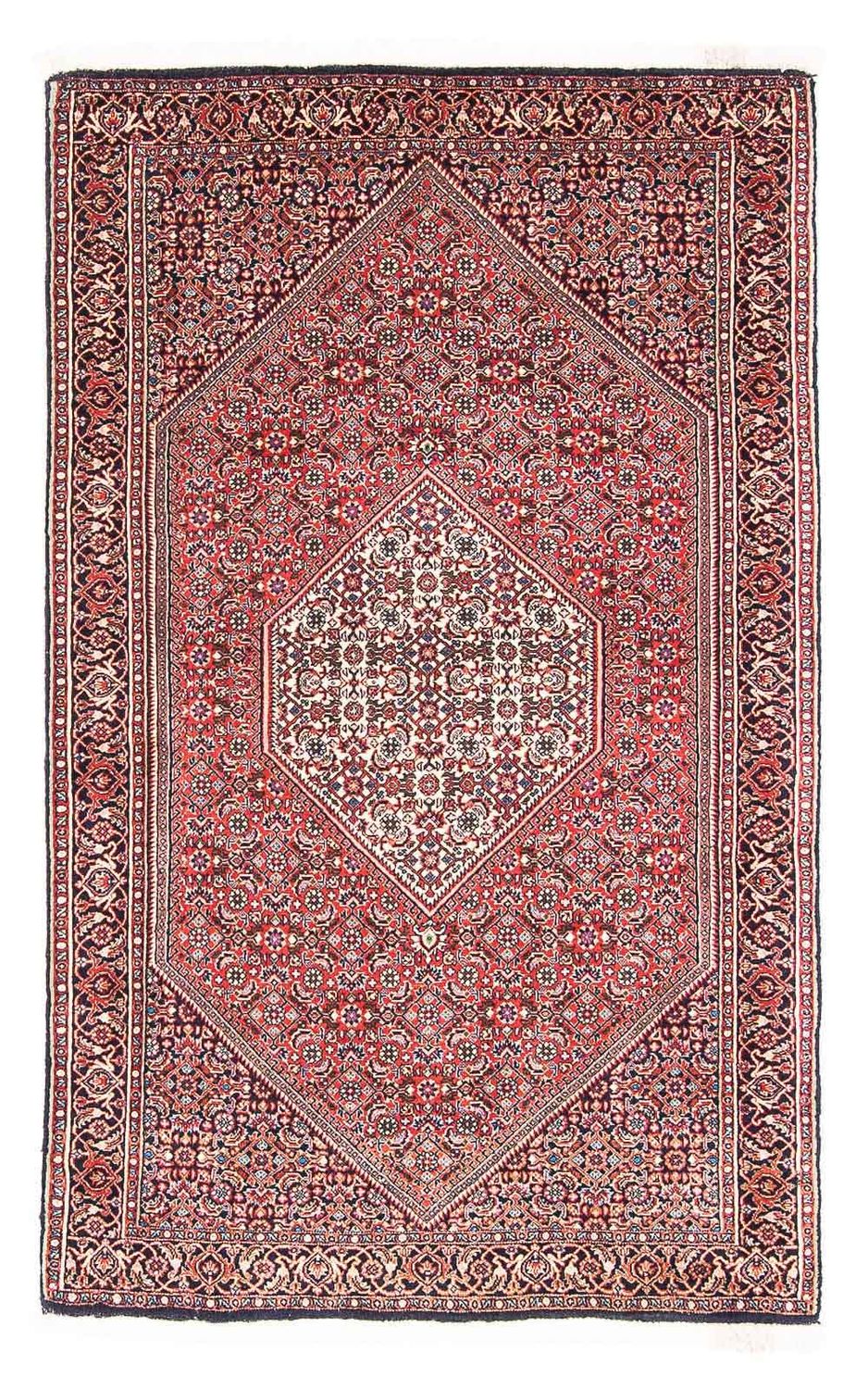 Tapis persan - Bidjar - 154 x 87 cm - rouge