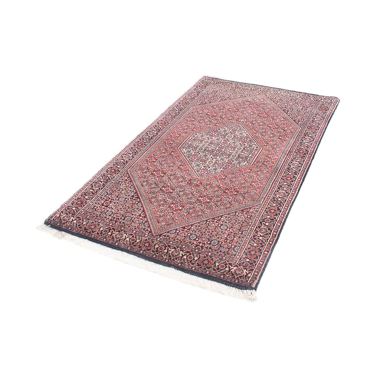 Tapis persan - Bidjar - 154 x 87 cm - rouge