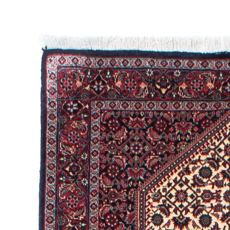 Tapis de couloir Tapis persan - Bidjar - 289 x 83 cm - bleu foncé