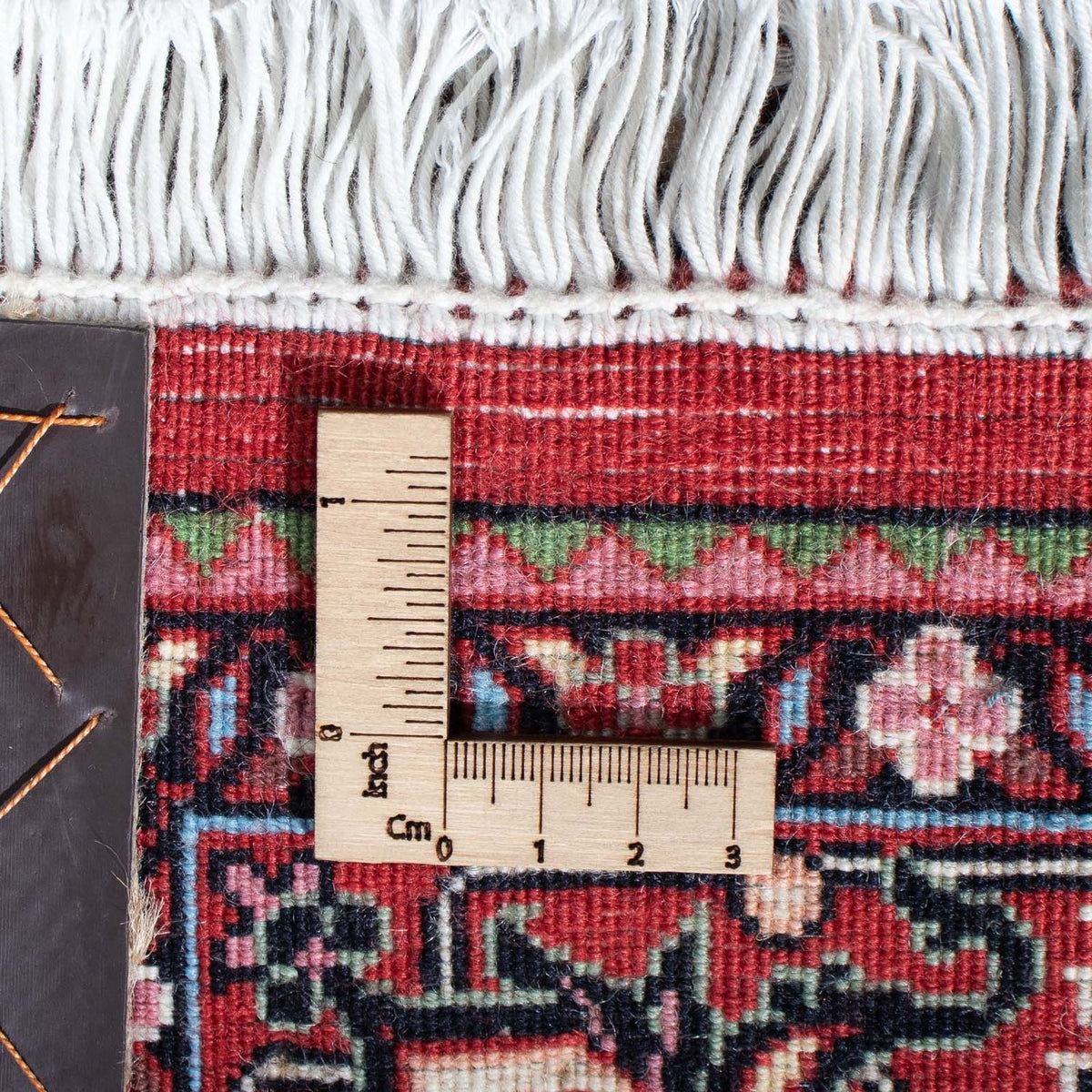 Tapis de couloir Tapis persan - Bidjar - 319 x 84 cm - rouge