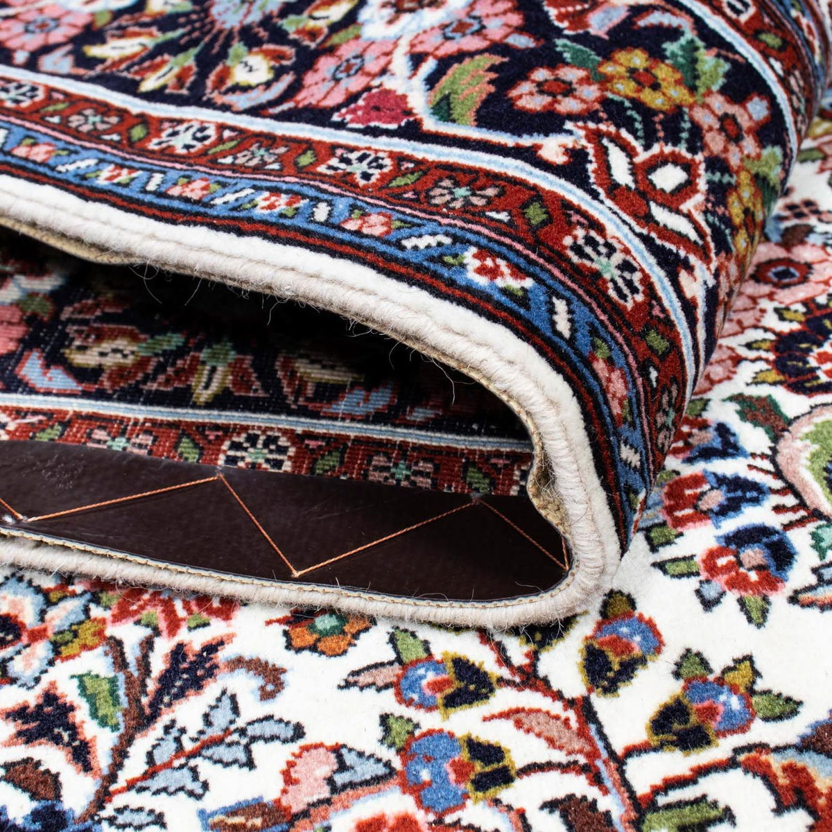 Tapis persan - Bidjar - 208 x 133 cm - beige