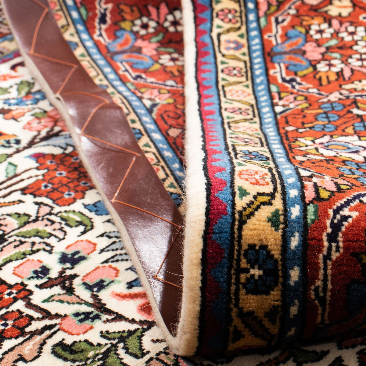 Tapis persan - Bidjar - 220 x 139 cm - beige