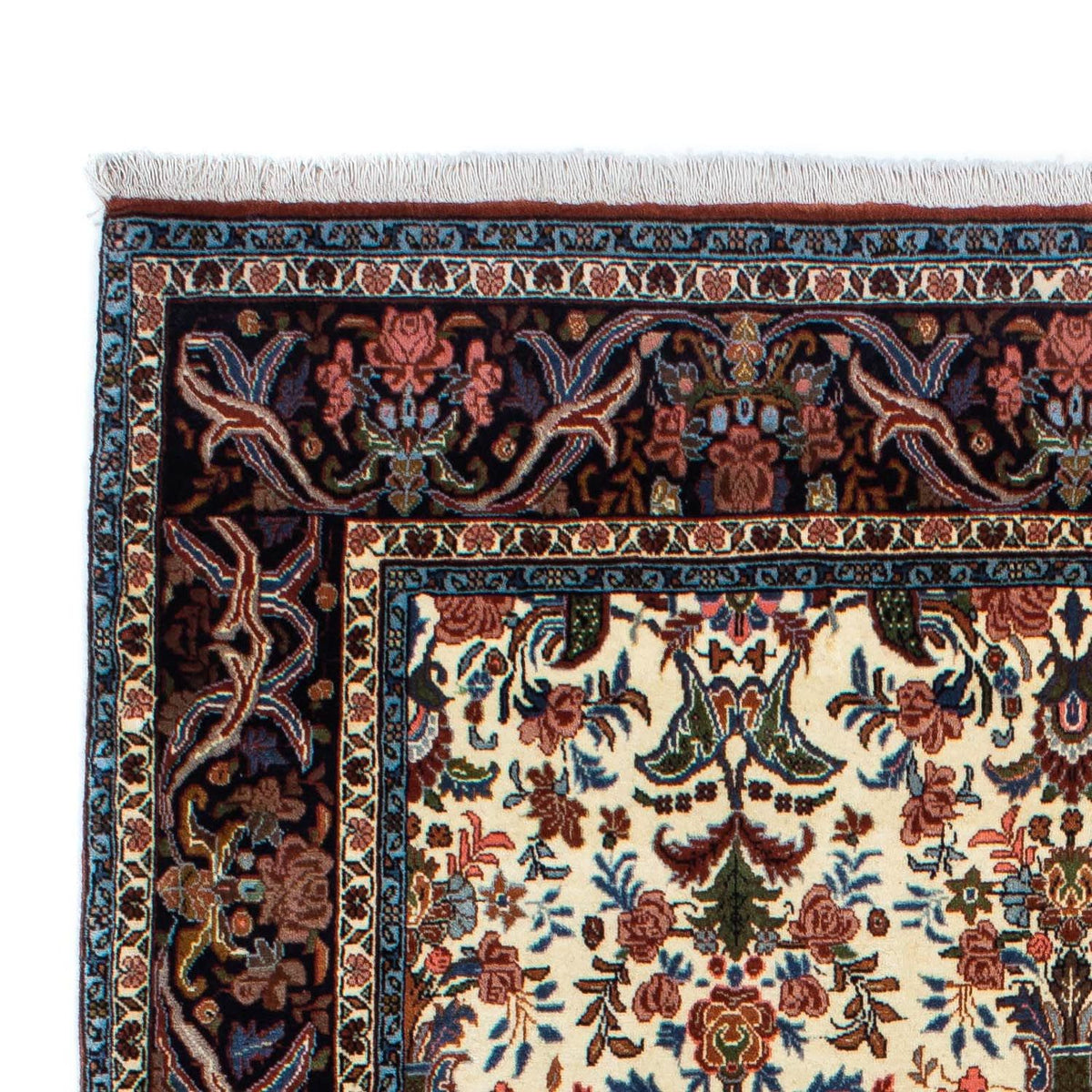 Tapis persan - Bidjar - 243 x 135 cm - beige