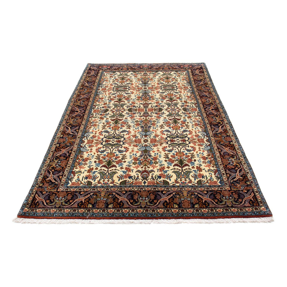 Tapis persan - Bidjar - 243 x 135 cm - beige