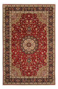 Tapis persan - Tabriz - Royal - 300 x 202 cm - rouge foncé