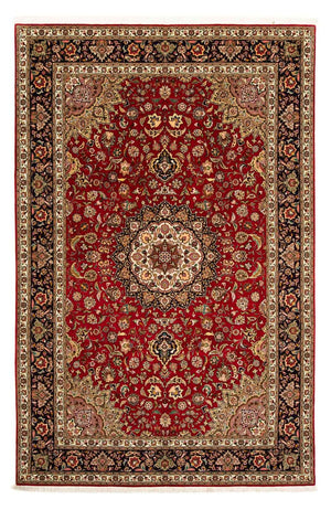 Tapis persan - Tabriz - Royal - 300 x 202 cm - rouge foncé