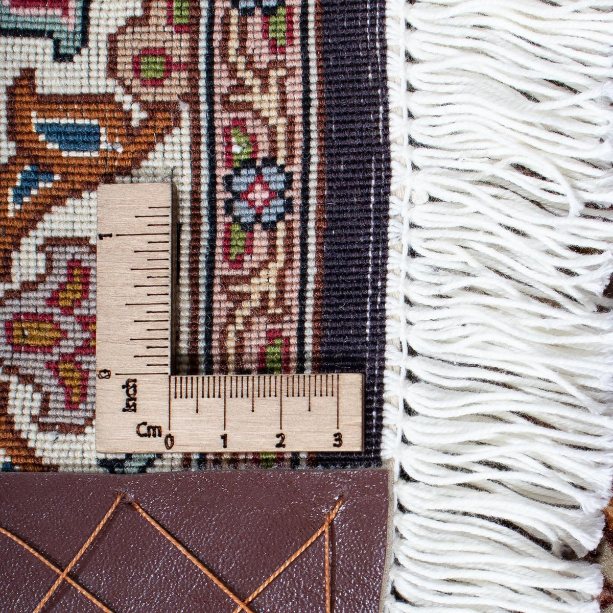 Tapis persan - Tabriz - Royal carré  - 253 x 251 cm - marron clair